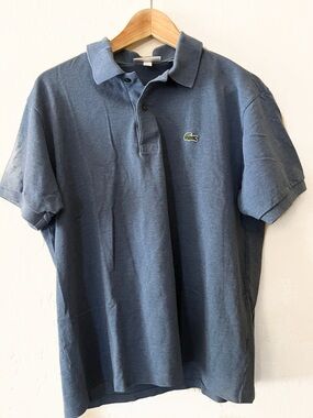 Lacoste Men's Blue Polo Shirt Size XL